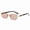 Dark Tea, variant on Rimless Rectangle Sunglasses for Men Women, Vintage Frameless Square Tinted Sun Glasses, Lightweight Fashion Eyewear