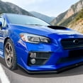 thumbnail image 2 of Ikon Motorsports Front Canards Fits 2015-2017 Subaru WRX & WRX STI, IKON Style Gloss Black ABS Plastic Front Bumper Side Canards Dive Planes Fin 2PCS, 2 of 6