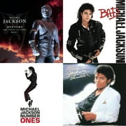 History: Past Present & Future Book 1 & Bad & Number Ones & Thriller [CD Bundle]