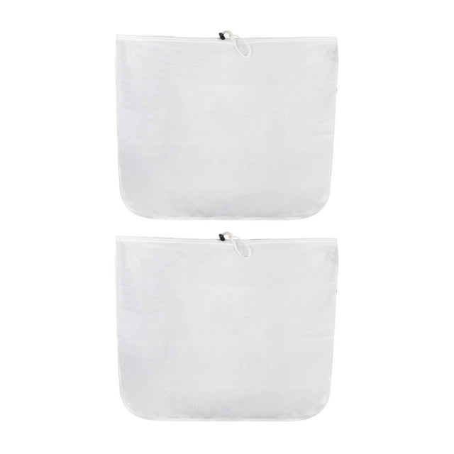 Home Brewing Filter Bag 2pcs Reusable Fine Mesh Brew Bags Adjustable Drawstring Straining Bag for Grains Fruit Wine Beer Whole Grain Brewing Bag