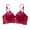 hwj# Red357, variant on Bras For Women Underwire Solid Color Full Floral Embroidery Lace Underwire Bra Adjustable Thin Ribbon Straps Big Satin Bow V-Neck Scalloped Lace Trim Brassiere,Red