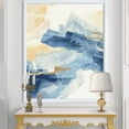 thumbnail image 2 of Designart Metallic Gold Indigo II Framed Wall Art, 2 of 3