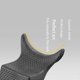thumbnail image 5 of Salon Spa Hair Beauty Washing Sink Cushion Shampoo Bowl Basin Gripper Neck Rest Pillow Hairdresser Banmo, 5 of 5