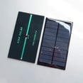 thumbnail image 3 of Treedix  Polysilicon Solar Panel Glue Solar Cell Battery Charger DIY Solar Product Mini Small Solar Panel Module Kit Polycrystalline Silicon Encapsulated in Waterproof Resin, 3 of 7