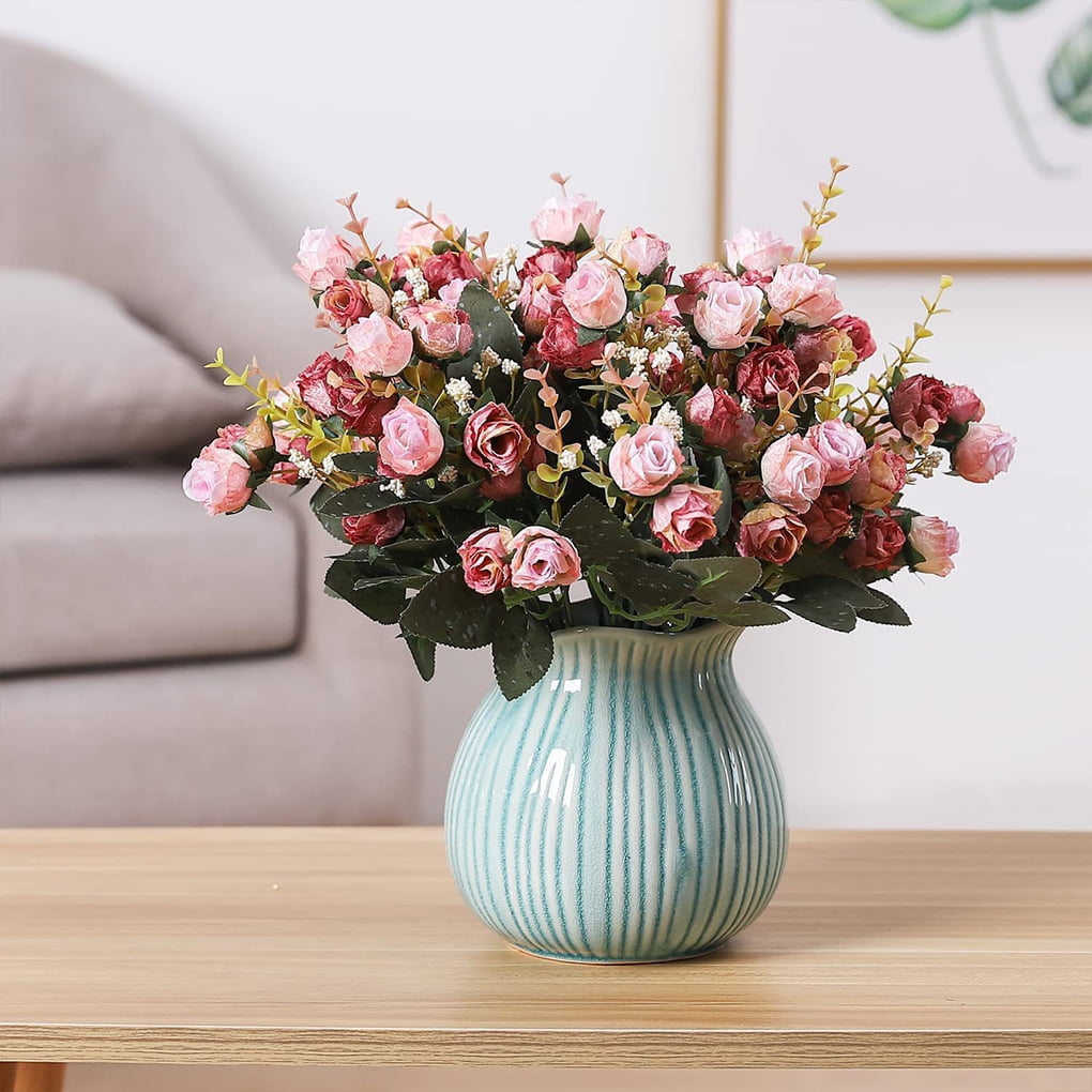 Realistic artificial flower arrangements discount