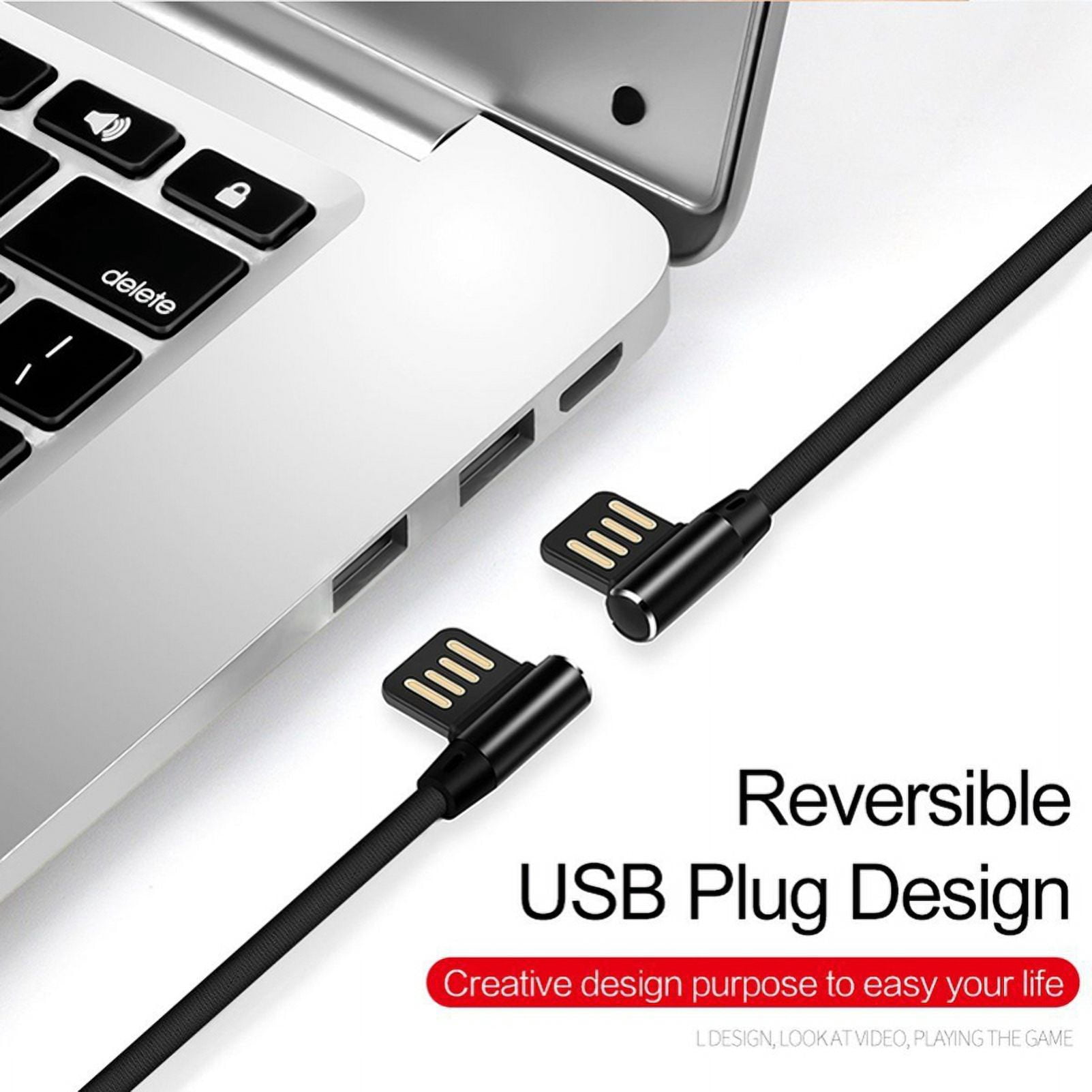 Adaptive Fast Home Charger w 10ft Type-C Angle USB Cable E7A for Nokia 7.1, 8, 3.1 Plus - OnePlus 5T, 6, 6T, 7 Pro - Razer Phone 2 - RED Hydrogen One - Samsung Galaxy Tab S3 9.7 S9 Plus, S8+