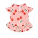 thumbnail image 2 of Ice Silk Pet Floral Dress Cats And Dog Jumpsuit Summer Floral Fresh Cats Clothes, 2 of 6