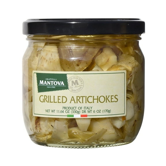Mantova Grilled Artichokes, 11.64oz (Pack of 2)