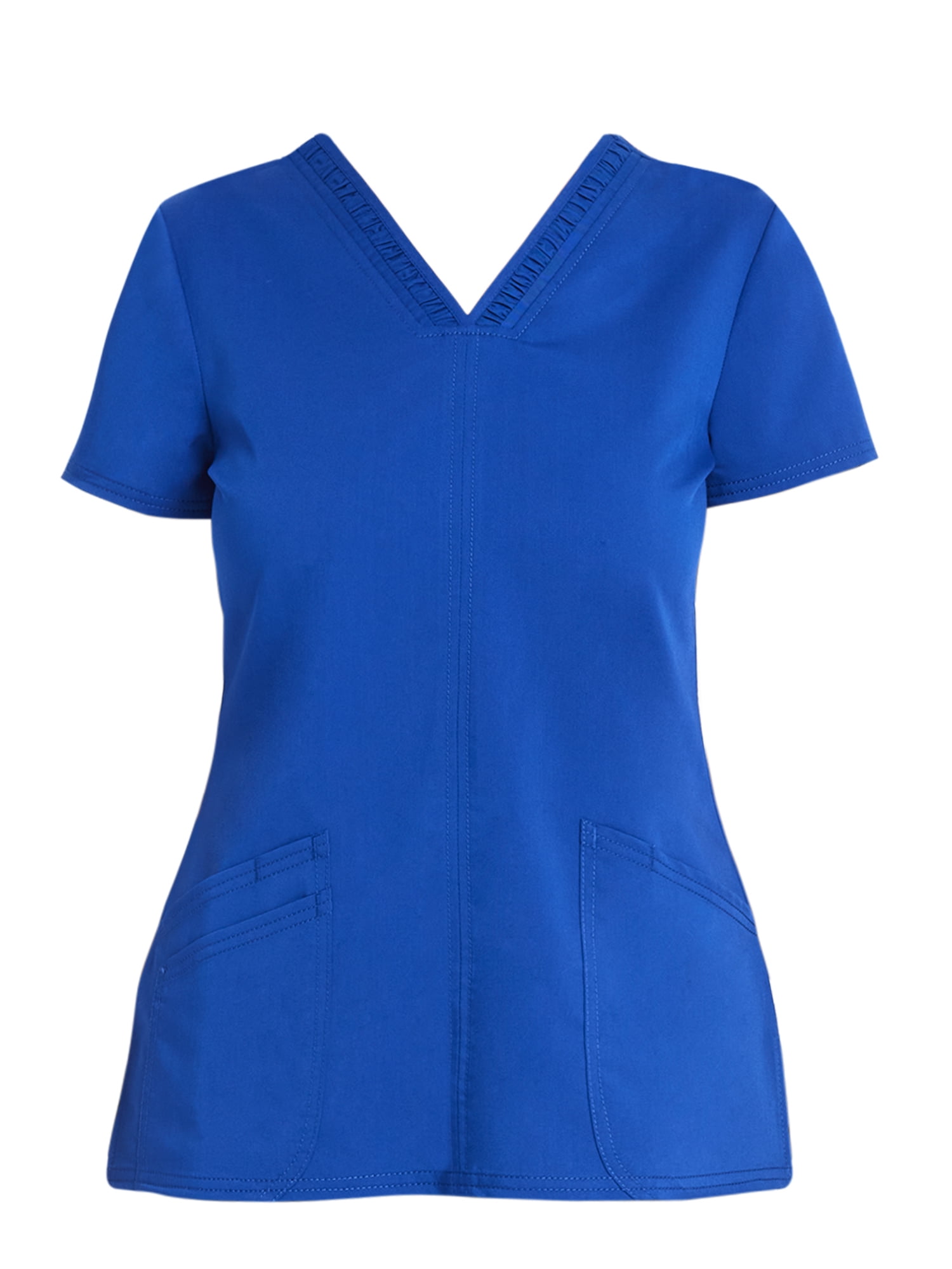Scrubstar Women's Premium Ultimate Stretch V-Neck Scrub Top, Sizes XS-3XL