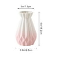 thumbnail image 3 of CxhicLuv Ceramic & Plastic Flower Vase for Christmas Tree Décor, Stylish Hydroponic Vase for Fresh & Artificial Flowers, Elegant Home & Office Centerpiece, Decorative Vase for Holiday Parties, 3 of 6