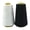 Black 1Pcs, variant on HOARBOEG 1Pcs Black White Household Sewing Thread, 2 Spools All Purpose Polyester Sewing Thread for Machine & Hand, Strong Bobbin Thread for Embroidery Quilting DIY