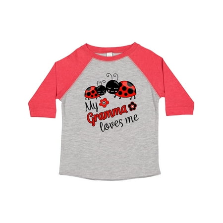 

Inktastic My Gramma Loves Me with Cute Ladybugs Boys or Girls Toddler T-Shirt