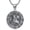 A04-Taurus (4/20~5/20), variant on Taurus Necklace for Men Women 925 Sterling Silver Zodiac Sign Pendant Medal Constellation Necklace Taurus Zodiac Jewelry Gifts