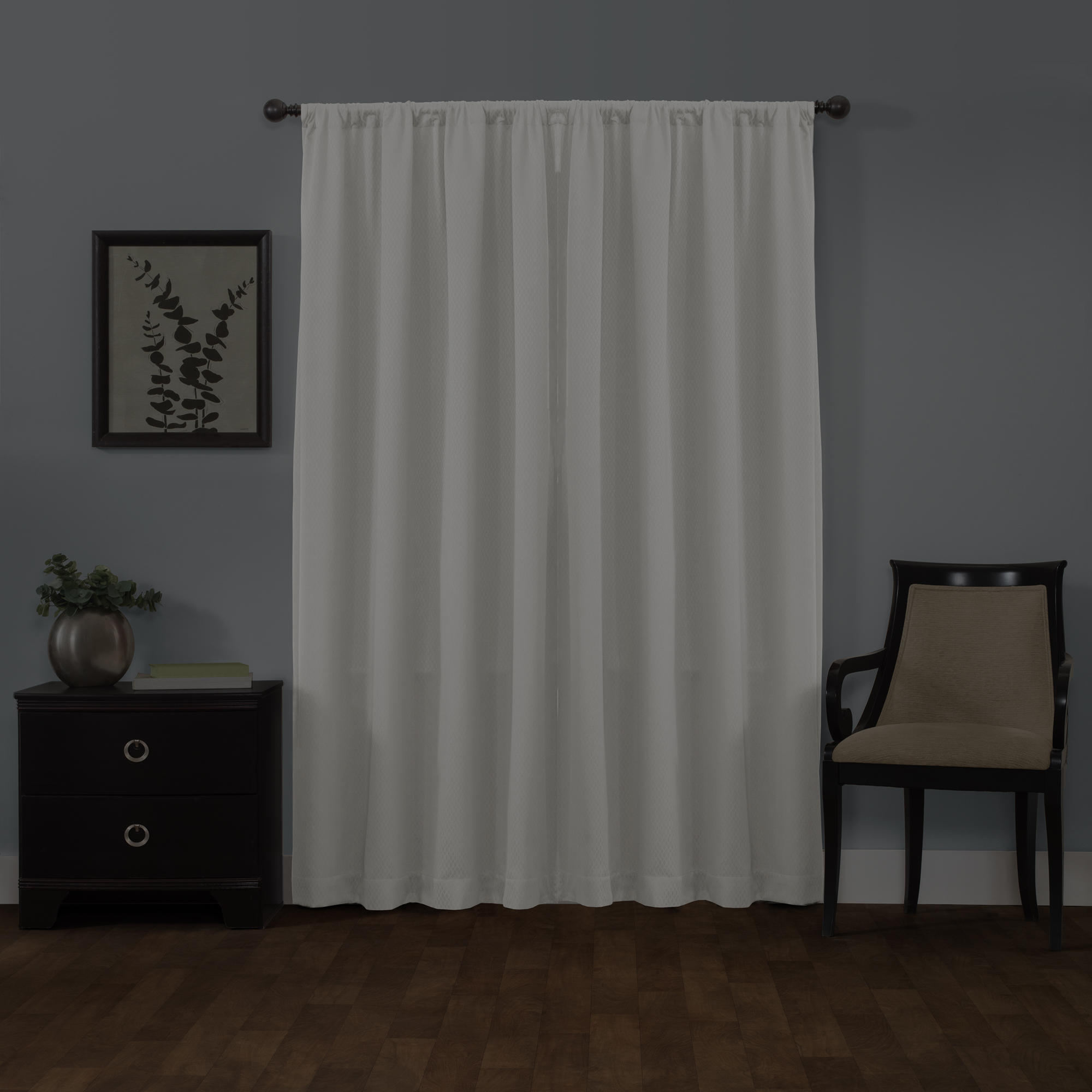 Ultimate Light Blocker Certified 100 Percent Blackout Jamie Smart Curtain Window Curtain Panel