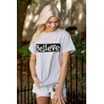 thumbnail image 4 of Believe Holy Spirit Religious Women's Graphic T Shirt Tees Brisco Brands L, 4 of 6