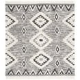 thumbnail image 4 of SAFAVIEH Kenya Pierce Geometric Area Rug, Black/Ivory, 12' x 15', 4 of 7
