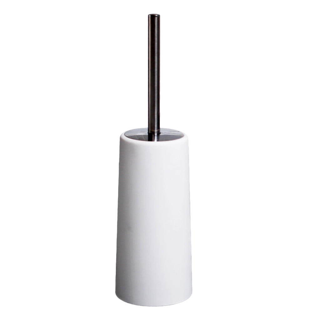 Polished Stainless Steel 40026 Zack Linea Wall-Mounted Toilet Brush 