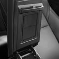 thumbnail image 2 of Flocked Center Console Organizer Armrest Hidden Cubby Drawer Storage Box ABS Material Interior Accessories, 2 of 7