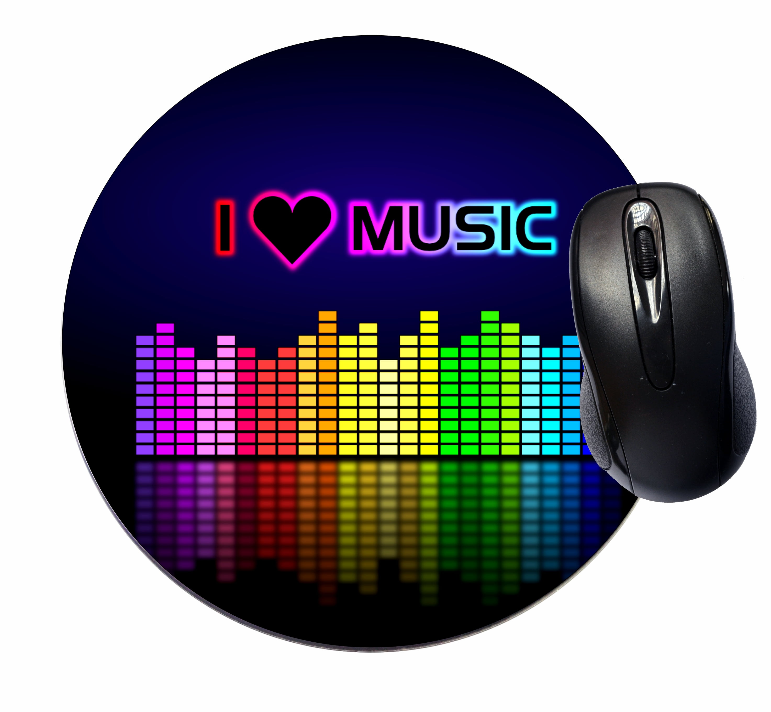 Mouse Mat Pad Mousepad Cute Desk Round Circle Mousemat Mouse Pad