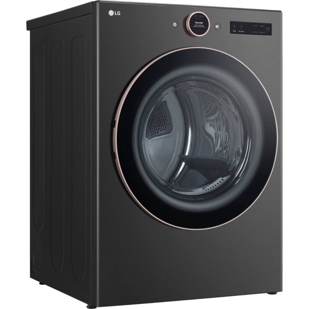 LG DLGX6501B 7.4 Cu. Ft. Black Steel Front Load Smart Gas Dryer
