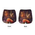 thumbnail image 6 of Goofa Butterfly Sitting on a Flower Printed Women 2 in 1 Running Shorts,Quick Dry Athletic Workout Shorts,High Waisted Athletic Shorts with Liner Pockets-Medium, 6 of 9