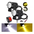 thumbnail image 1 of Faros Auxiliares Moto Doble Color Impermeables Faros Led Par, 1 of 8