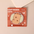 thumbnail image 1 of Bloc-Notes Capybara Animal Capybara Notes Collantes 30 Feuilles Bloc-Notes pour Classe Notes Collantes pour Livre Mur Fenêtre, 1 of 9