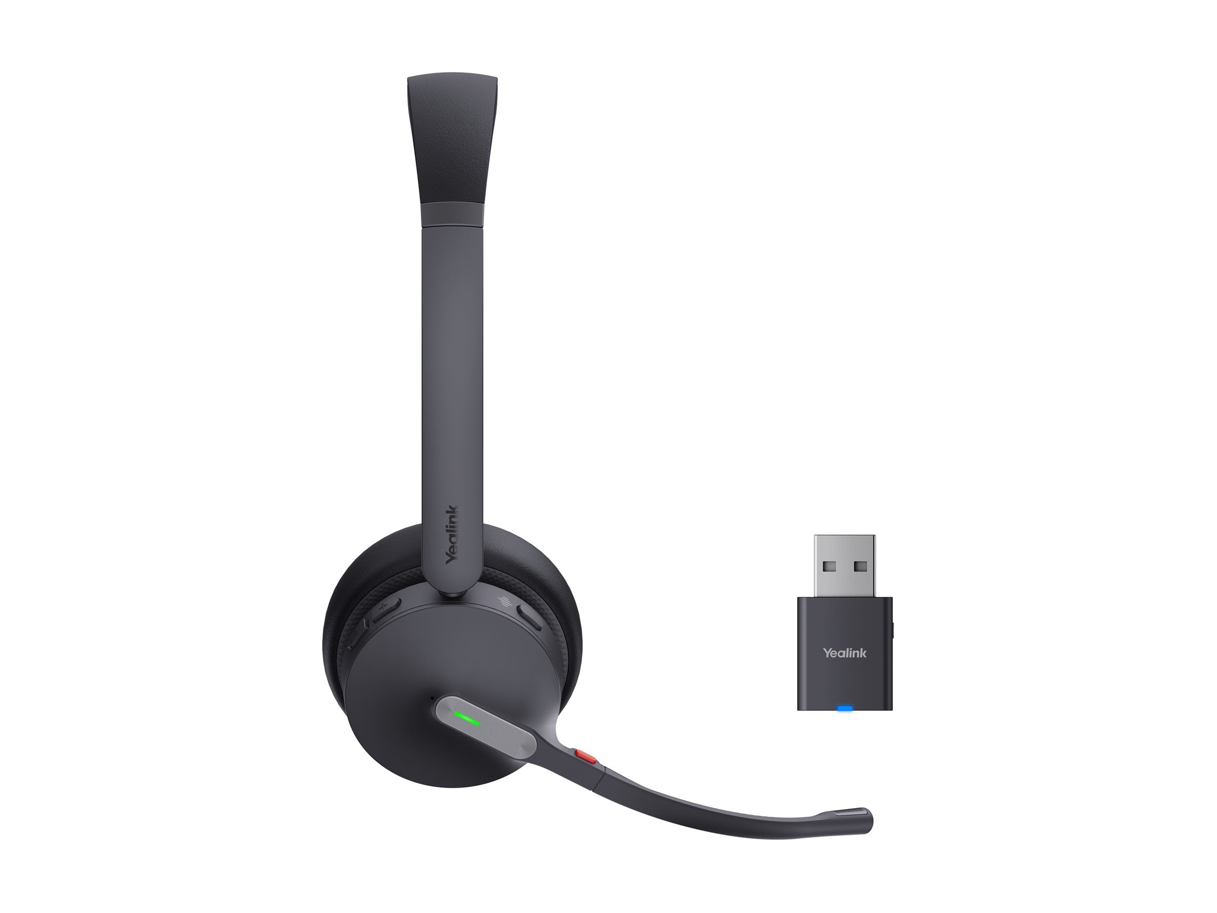 Yealink WH64 Binaural On-Ear Headset with BT Adapter 1208686