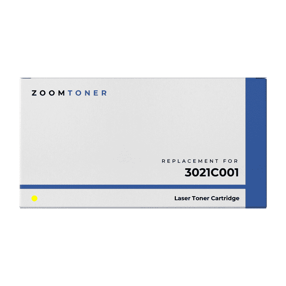 Zoomtoner Compatible with Canon 3021C001 Laser Toner Cartridge - Regular Yield - Yellow