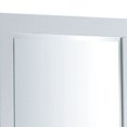 thumbnail image 3 of Benjara BM235476 27 in. Contemporary Wooden Frame Rectangular Mirror, White, 3 of 5