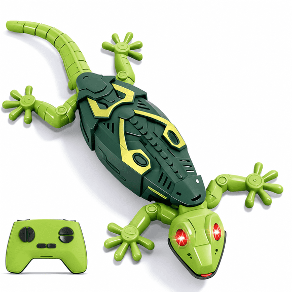 Ejoyoyin Wall Gecko, RC Toys Climbing Lizard for Kids, Rechargeable Remote Control Toys for Birthday Gifts for Boys Girls Ages 3-8