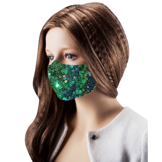 Sassy Sequins Child Hi Fashion Designer 90210 Face Mask