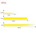 thumbnail image 3 of 5PCS Calcomanías para automóviles Calcomanías para capó gráfica Capucha universal Lado del cuerpo de carreras, Autoadhesivo, Raya larga, Amarillo shamjiam pegatinas de coches, 3 of 8