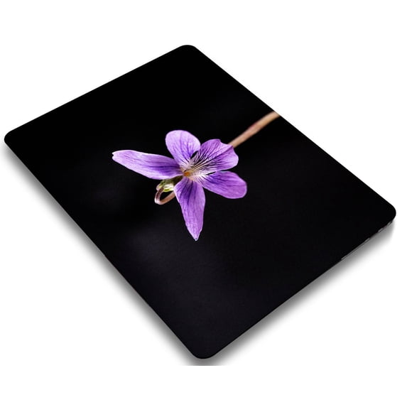 KSK KAISHEK Hard Shell Cover Only for Newest MacBook Pro 15 inchs( Retina Display, 2019-2016) + Black Keyboard Cover Model A1707&A1990 Flower 0209