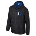 thumbnail image 2 of Unisex Stadium Essentials Black Dallas Mavericks Compete Quarter-Zip Windbreaker Jacket, 2 of 3