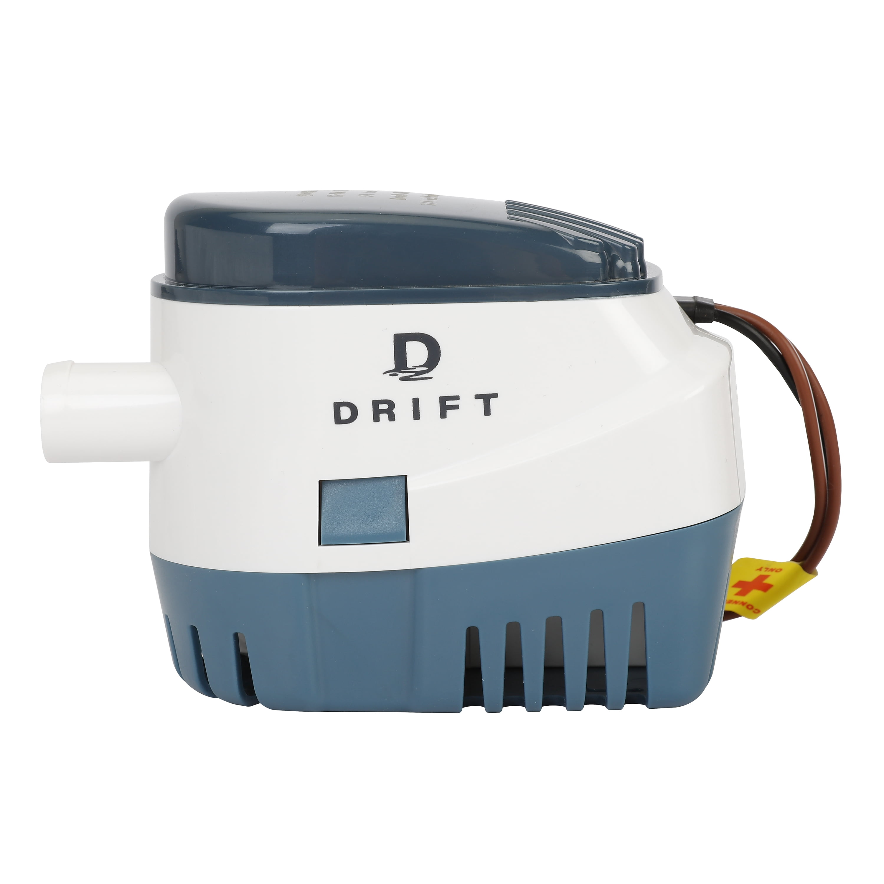D DRIFT ALL THINGS WATER 800GPH Submergible Automatic Boat Bilge Pump with Float Switch, 12V