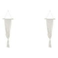 thumbnail image 1 of Thinsony Lightweight And Portable Macrame Planter Wall Hanging Basket Versatile Solution white 22-2 2Set, 1 of 6