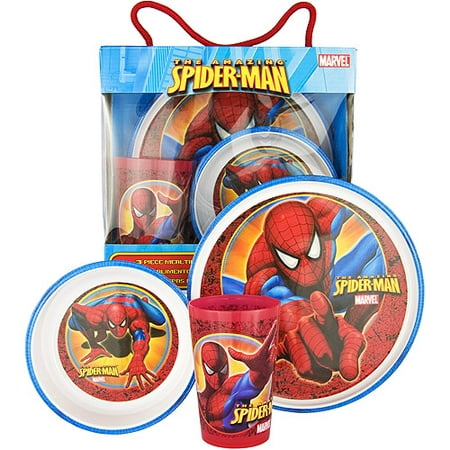 Spiderman 3-Piece Dinnerware Set - Walmart.com