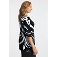 thumbnail image 2 of Jessica London Women's Plus Size Cold Shoulder Top, 2 of 5