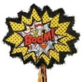 thumbnail image 2 of Ya Otta Justice League Boom Pinata Pull String Party Supply 21.5"L x 17.5"W x 3"H, 2 of 2