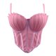 thumbnail image 2 of Tops de Verano de Mujer Casual sin Mangas Color Bloqueado Ombligo Expuesto Y Cintura Tops de Verano Sueltos, 2 of 8
