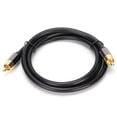 thumbnail image 5 of Cable coaxial RCA Cabeza de cobre puro macho a conector RCA macho Cable de audio coaxial, 5 of 5