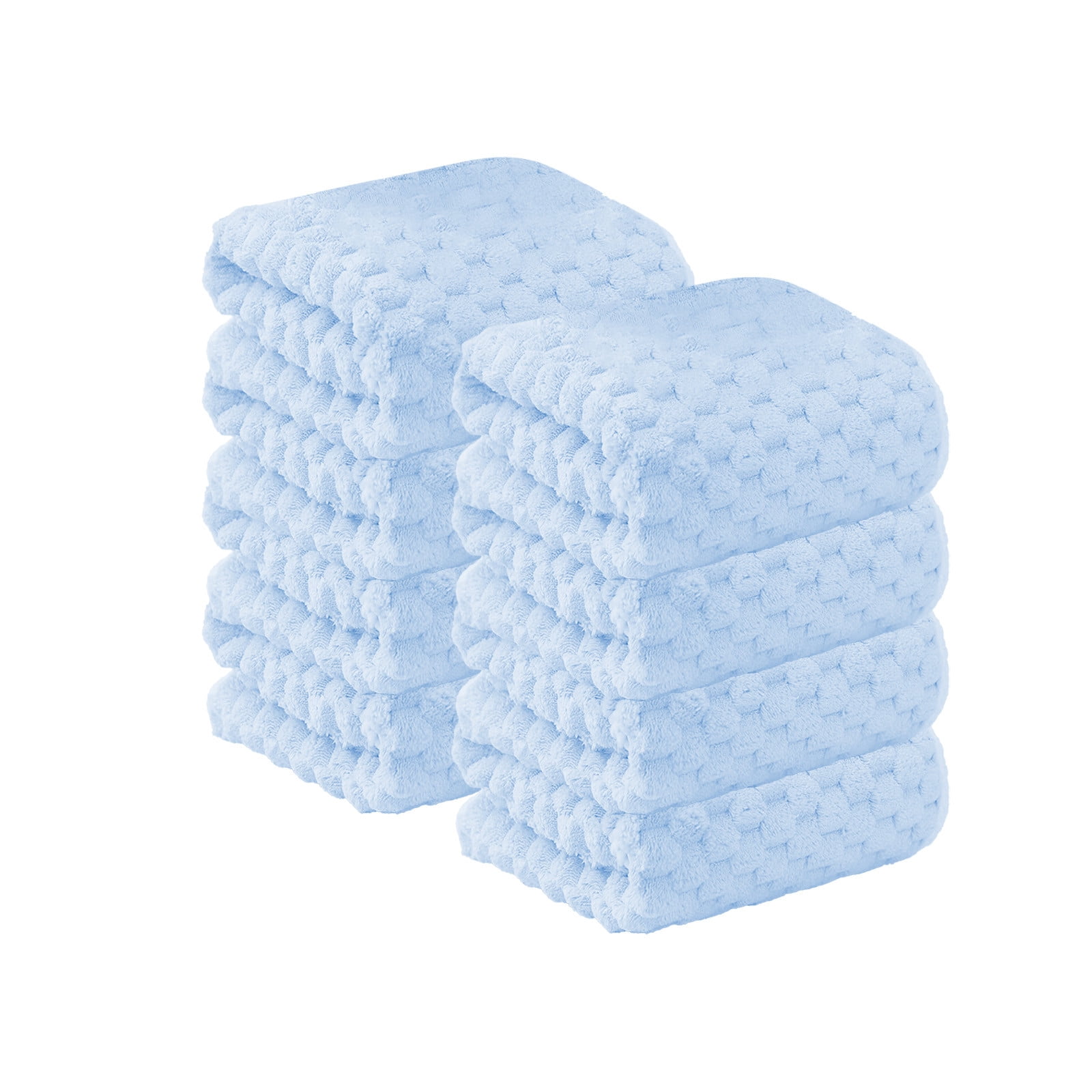 Summer Savings Clearance! Boovnll 8 Pack Hand Towels for Bathroom, 13x30" Super Soft & Absorbent Quick Dry Solid Color Towels, Thicken Microfiber Hand Towels for Hotel, Pool, Spa, Beach, Towels