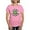Pink, variant on CafePress - Lucky Charm [Shamrock] Women's Dark T Shirt - Women's Traditional Fit Dark T-Shirt