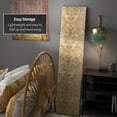 thumbnail image 5 of Oriental Furniture 6 ft. Tall Tan Snake Print Canvas Room Divider - 3 Panel, 5 of 7