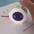 thumbnail image 3 of Wweixi Digital Cube Timer With 7 Countdowns And Stopwatch Multi-functional And Compact 25 Productivity Cube white, 3 of 6