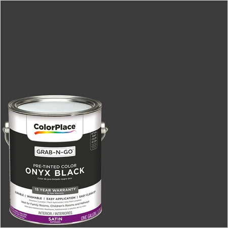 Colorplace Pre Mixed Ready To Use Interior Paint Onyx