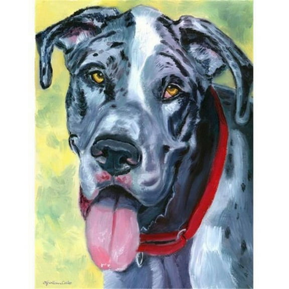 Great Dane Apollo Flag Garden Size