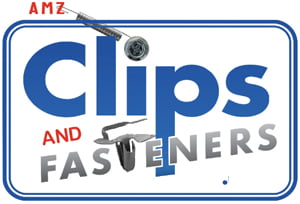 Clipsandfasteners Inc 25 Peugeot and Citroen Push-Type Retainer 8748.C2