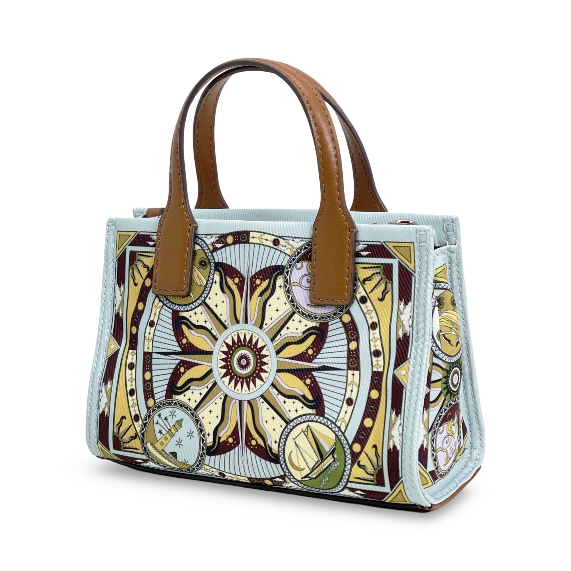 Tory Burch Women's Ella Extra Small Top Zip Nylon Crossbody